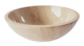 Botticino Round Marble Basin
